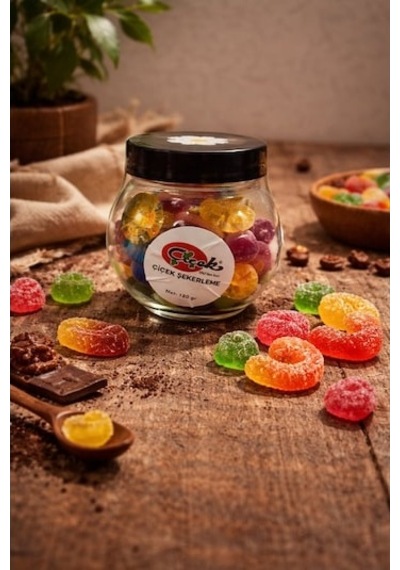 Çiçek Şekerleme Jelibon -100gr