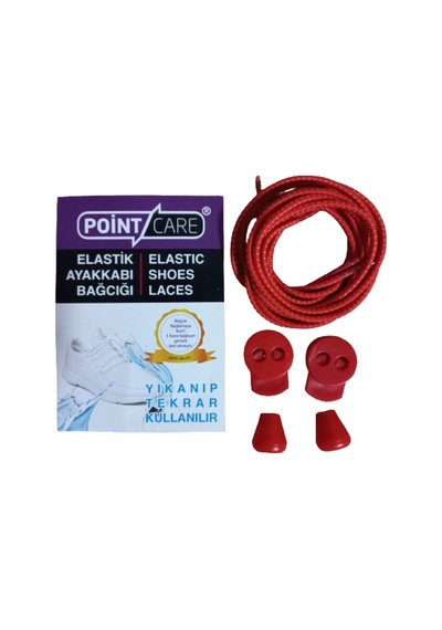 Point Care Akıllı Kilitli Elastik Ayakkabı Bağcık 100 Cm