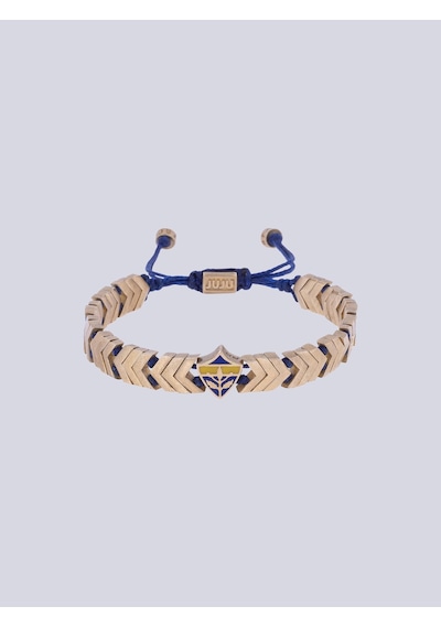 Fenerbahçe Arma Bronz Bıleklık Altın