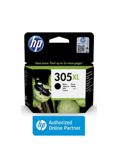 Hp 305Xl Black Siyah Mürekkep Kartuşu 3Ym62Ae Yüksek Kapasiteli