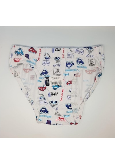 Tutku 0255 Erkek Çocuk Elastan Slip Külot 12 Adet
