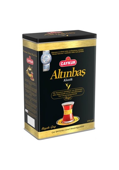 Çaykur Altınbaş Klasik Doğal Siyah Dökme Çay Teneke 400 G