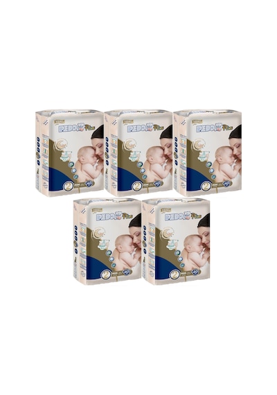 Pedo Plus Bebek Bezi Beden:2 3-6kg Mini 200 Adet Jumbo Mega Pk 5'li