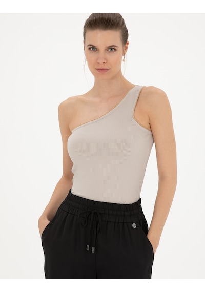 Pierre Cardin Kadın Kum Tişört 50284718-vr085 Kum Kum Rengi