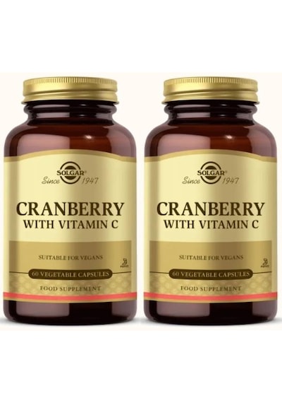 Solgar Cranberry Extract With Vitamin C 60 Kapsül 2 Adet
