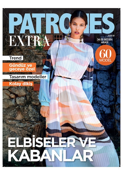 Patrones Extra Elbiseler Ve Kabanlar