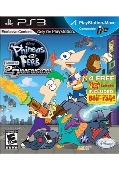 Disney Phineas And Ferb Across The 2nd Dimension PS3 Oyun