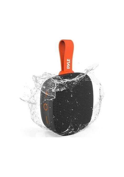 Pyle Taşınabilir Kablosuz Bluetooth Streaming Mini Hoparlör Siyah
