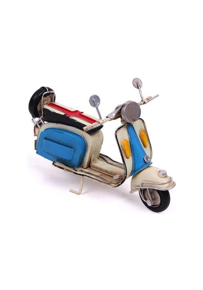 Dekoratif Metal Scooter Vintage Dekoratif Ev Ofis Hediyelik