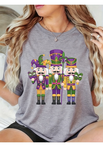 Noıssey Urban Pop Graphic Kadın Tişört Koleksiyonukod 5424 Gri