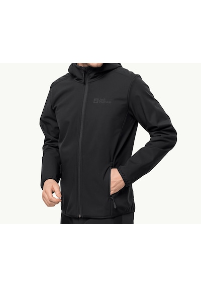 Jack Wolfskin Bornberg Hoody M Erkek Outdoor Montu Siyah 1307471-6000