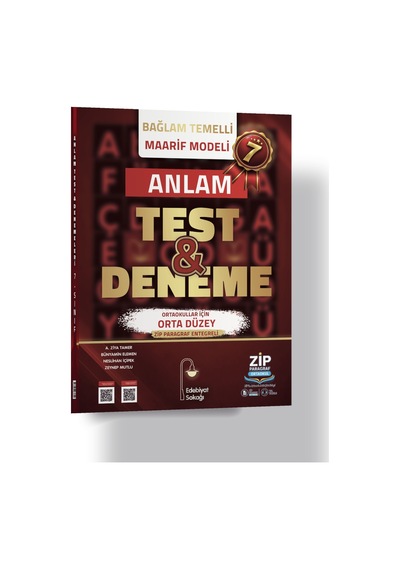 E.sokağı 7.sınıf Maarif Test Deneme Anlam - 26-27