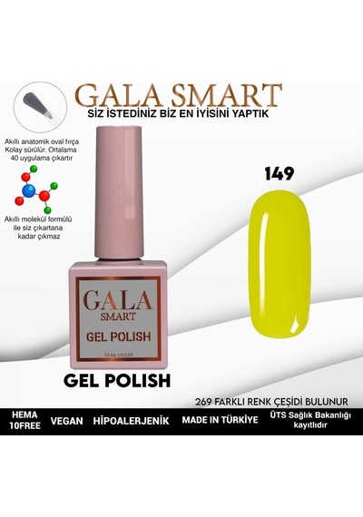 Gala Smart Classic Kalıcı Oje 10 Mle No:149