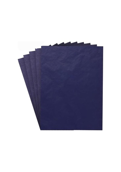 Artlantis Mavi Karbon Kağıdı A4 5 Adet 21x29,7 Cm Kopya Kağıdı Transfer Kağıdı Renkli Karbon Kağıdı