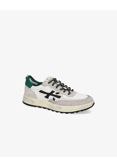 Premiata Sneakers Nous 7231 Beyaz Siyah Beyaz - Siyah