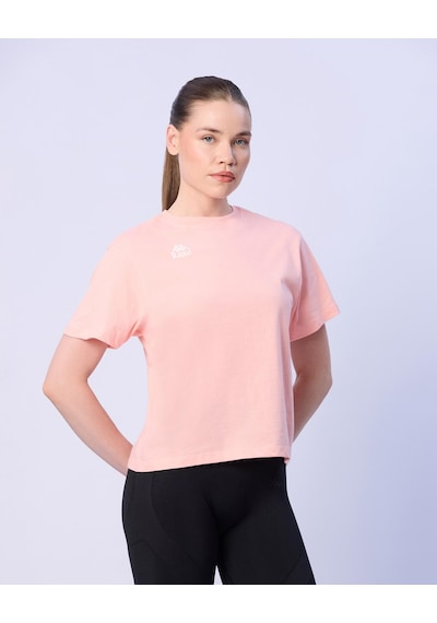 Kappa Marta Kadın Pembe Regular Tişört