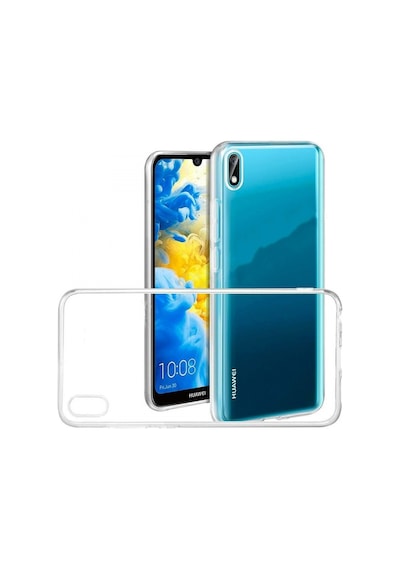 Baseus Huawei Y5 2019 Uyumlu Tıpalı Şeffaf Seri Arka Koruma Kılıf