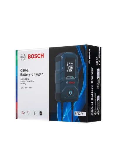 C80-lı 6v &12v Akü Şarj Cihazı C Serisi