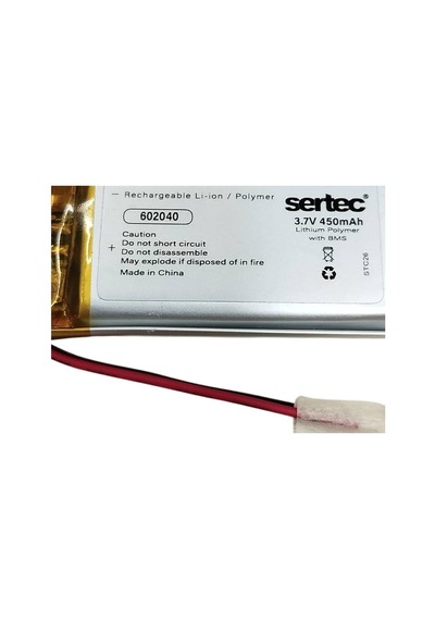 602040 3.7v 450 Mah Li-polymer Pil Devreli/1.5a Evimdeyokyok