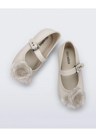 Mini Melissa Soft Ballerina Petals Bb Kız Çocuk Babet Bej 37823 Bej