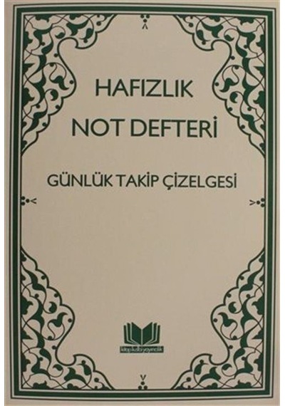 Hafızlık Not Defteri Günlük Takip Çizelgesi