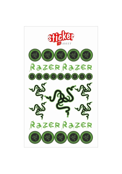 Gaming Sticker Seti