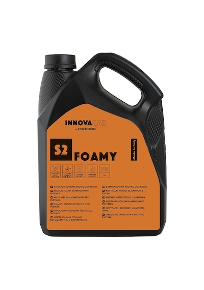 Innovacar S2 Foamy Enzimli Ph Nötr Köpüklü Araç Yıkama Şampuanı K