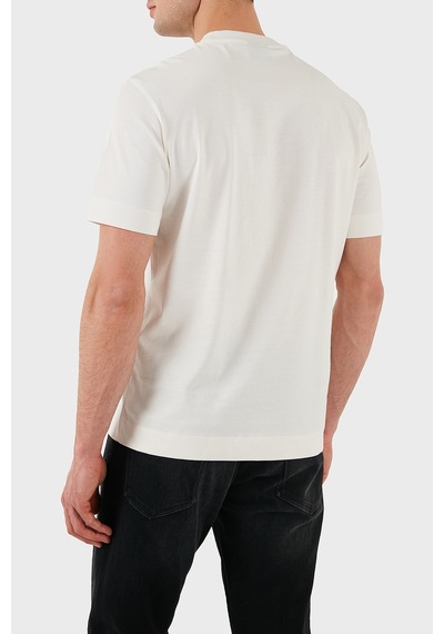Emporio Armani Erkek T Shirt Em000780 Af12926 U0003 Beyaz Beyaz