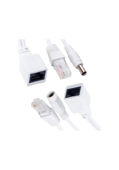 Poe Ip Kamera Kablosu Dişi Power Uç Aktif Splitter Belirtilmemiş