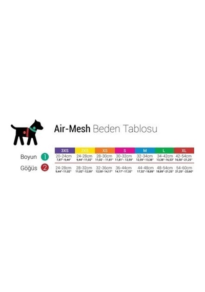 Air-mesh Omnia Göğüs Tasması Omnia
