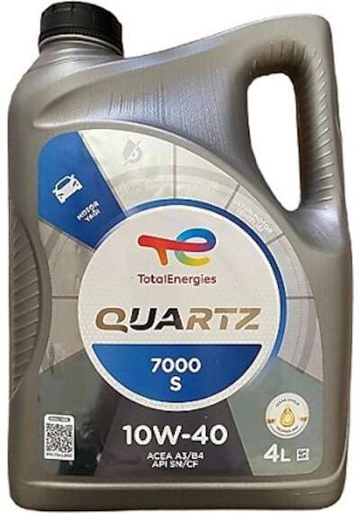 Total Quartz 7000 S 10W-40 Motor Yağı 4 L Total Quartz 7000 S 10W-40 Motor Yağı 4 L
