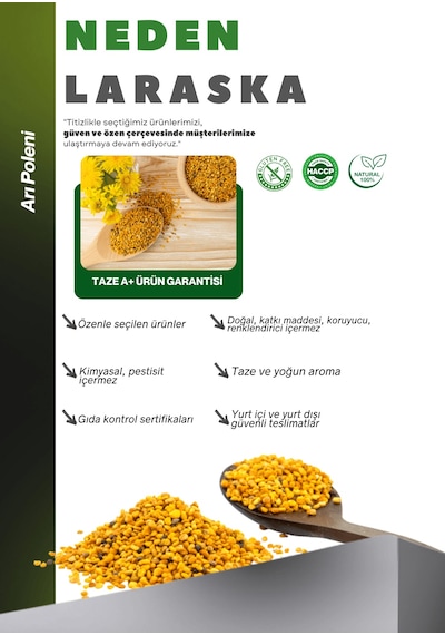 Arı Poleni 500g Kuru - Dried Bee Pollen 500g