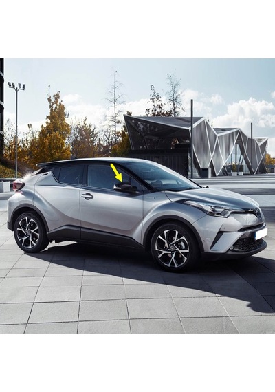 Toyota Uyumlu C-hr Chr 2016-2023 Sağ Dış Dikiz Ayna Kapağı 879150f911