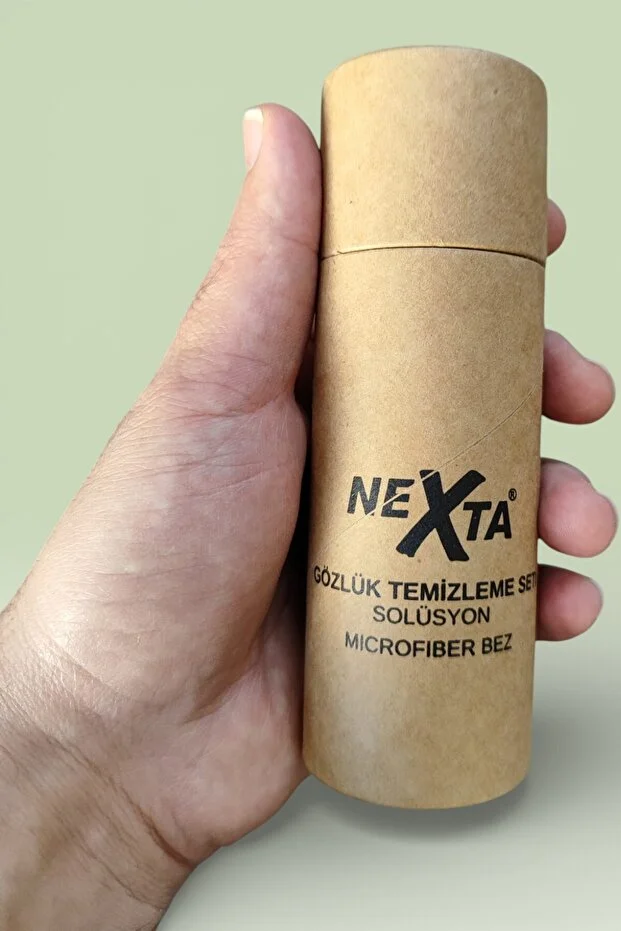 Nexta Gözlük Temizleme Seti - 30 Ml Sprey, A Kalite Mikrofiber Bez Ve Doğa Dostu Kraft Kutu