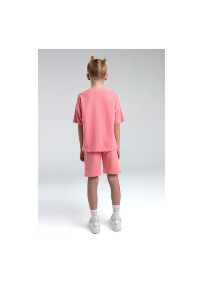 Rolypoly Kız Çocuk Pembe Bermuda Takım Rp3590-c-v4 Pembe