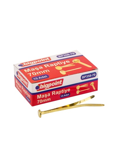 Bigpoint Maşa Raptiye 70 Mm X 10 Kutu