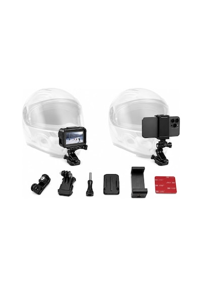 Motosiklet Kaskı Telefon Tutucu Ve Aksiyon Kamera Aparatı, Vidalı Tutucu, 360 Derece Ayarlanabilir Mafsal, 3m Vhb Montajlı Set,ınsta 360 Djı Gopro İle Uyumlu, Ksk1 Motosiklet Kaskı Telefon Tutucu Ve Aksiyon Kamera Aparatı, Vidalı Tutucu, 360 Derece Ayarlanabilir Mafsal, 3m Vhb Montajlı Set,ınsta 360 Djı Gopro İle Uyumlu, Ksk1
