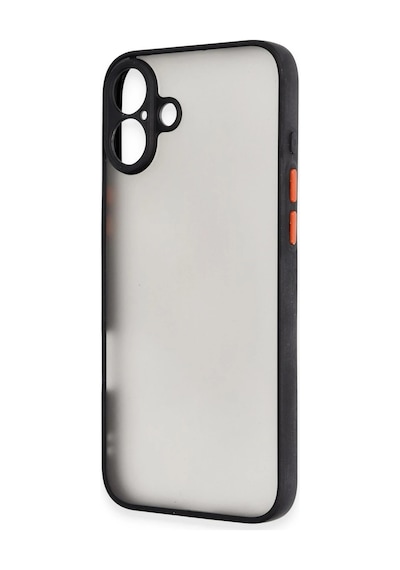 Newface - 330 - İphone 16 Plus Kılıf Montreal Silikon Kapak - Edntrend - - Siyah Sıyah