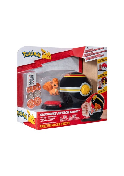 Pokemon Sürpriz Atak Oyun Seti - Vulpix + Luxury Ball