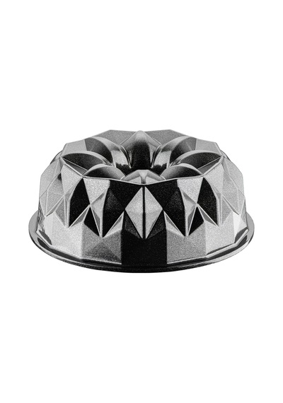 Emsan Black Shiny Star Döküm Kek Kalıbı 22 Cm Siyah
