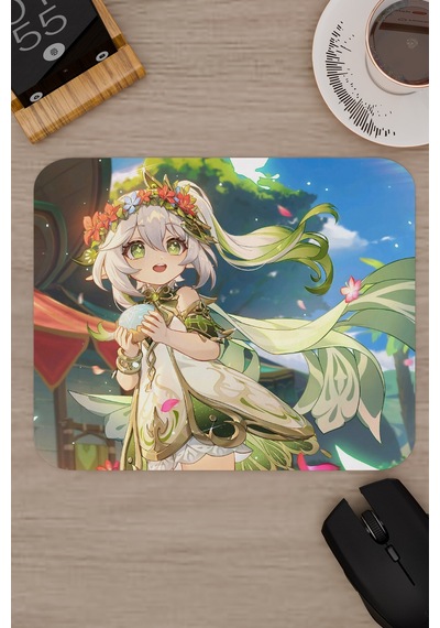 Nahida Genshin Impact Anime Gacha V5 - 22x18 Gaming Mouse Pad Fare Altlığı