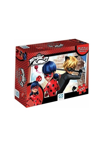 Ca Games Puzzle 100 - 1 Mıraculous 5002