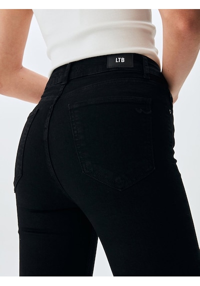 Ltb Marcella X Dar Paça Yüksek Bel Jean Pantolon 010095156016195 200 Siyah