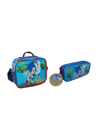 Sonic Beslenme Çantası Ve Kalem Kutu Çok Renkli