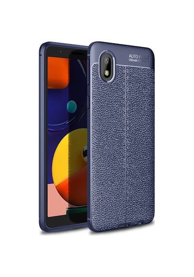 Samsung Galaxy Uyumlu. A01 Core Kılıf Auto Focus Kapak - Lacivert