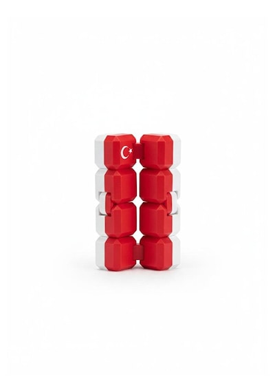 Katlaç Milli Takım Özel Seri , İnfinity Cube - Sonsuz Küp - Stres Küpü - Hareketli Küp 1