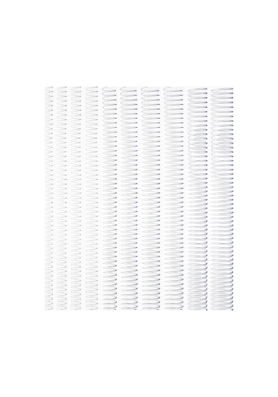 Bigpoint Plastik Helezon Spiral 6 Mm Şeffaf 200'lü 4:1