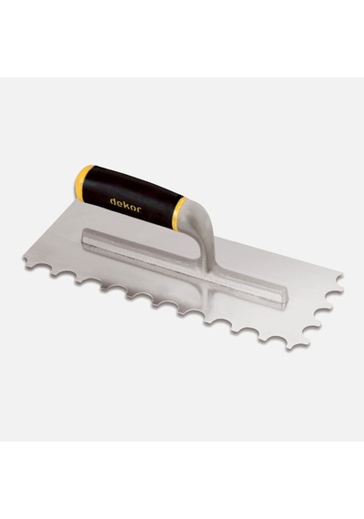 Dekor Mermer Malası 40 Cm Kapalı Plastik Sap