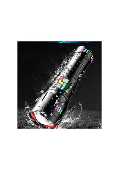 F.b.ı F-3002 Alüminyum Tg Led Gece Şeritli Type-c Şarjlı El Feri