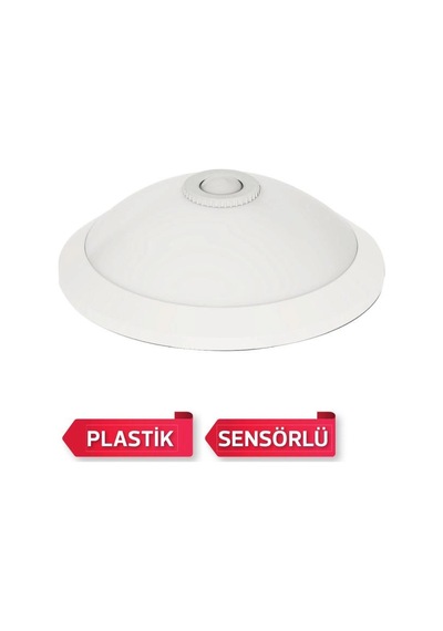Horoz Plastik Tavan Sensörlü Arm. Opal Cam Beyaz Çok Renkli